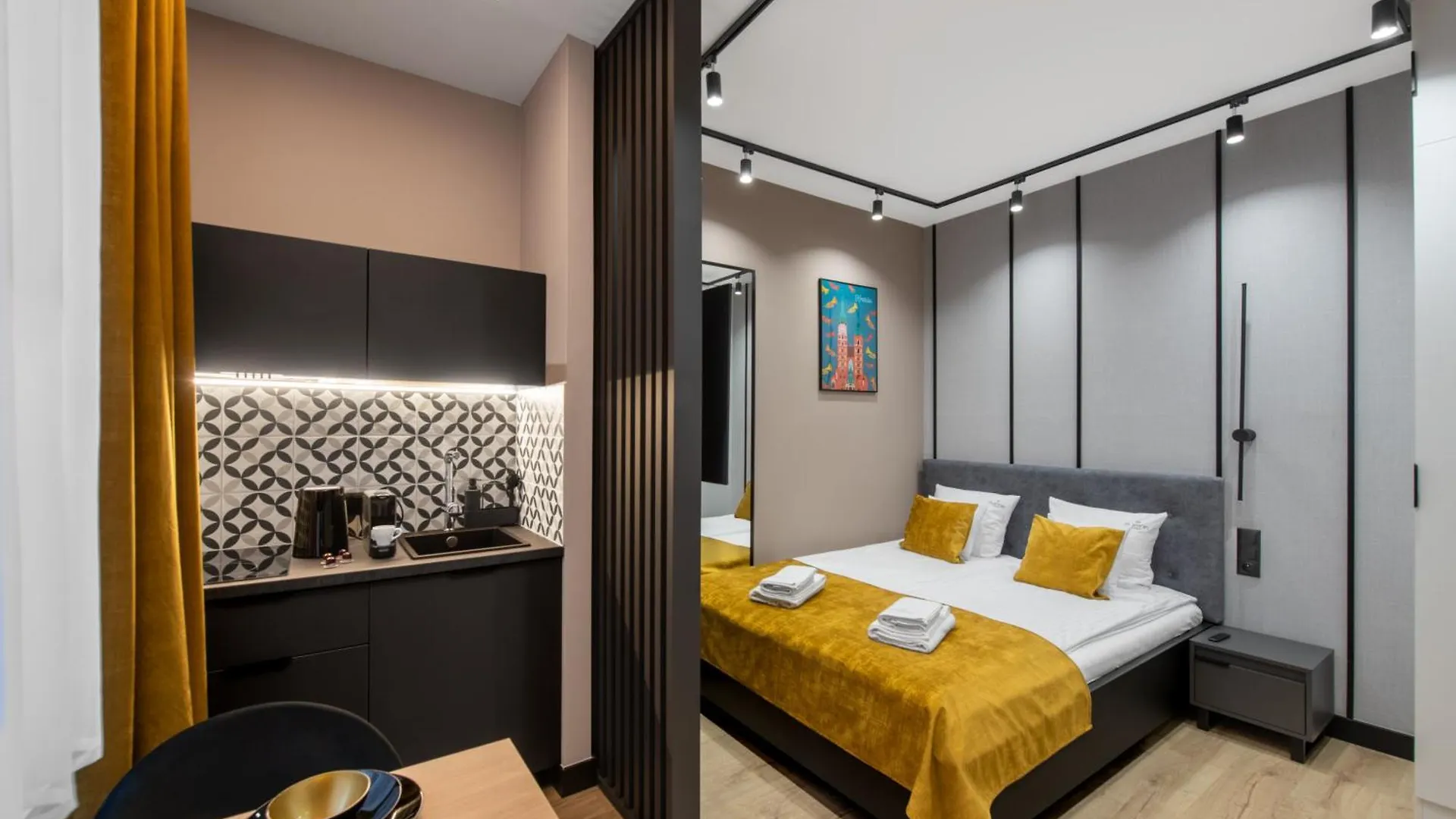 公寓式酒店 Platinia Premium Apartments 克拉科夫